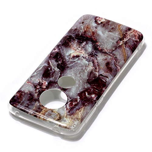 Coque Moto E5 marbre gris pour protection mobile stylée - 4