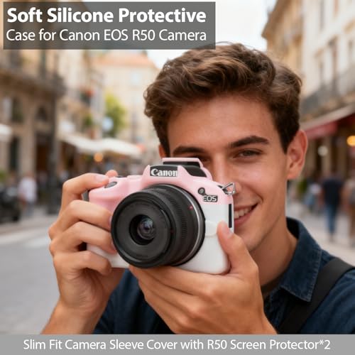 Funda para Cámara Canon EOS R50 de Silicona Suave miniatura 2