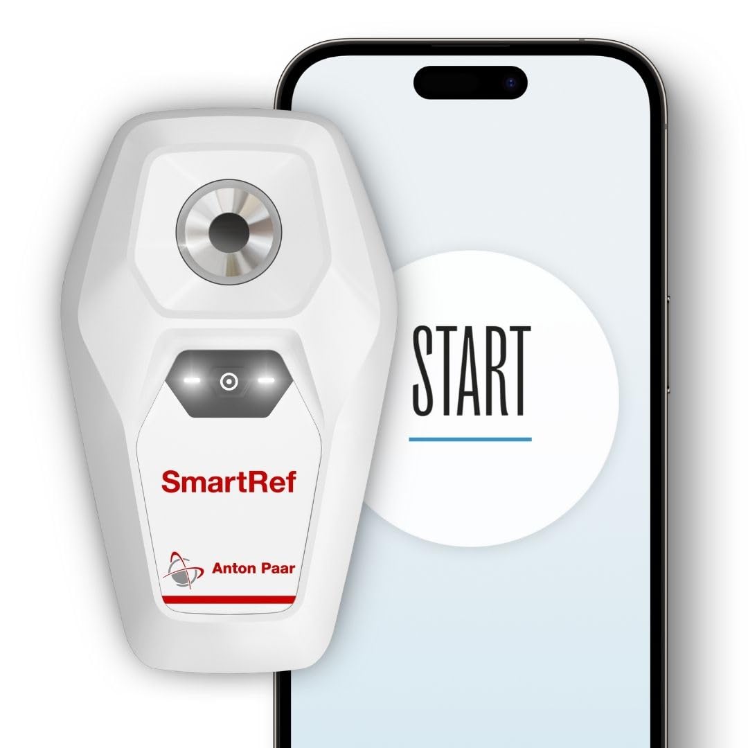 Sponsored Ad – SmartRef by Anton Paar - Digital Refractometer - Sugar, Brix, Salinity, Plato, Specific Gravity (SG)