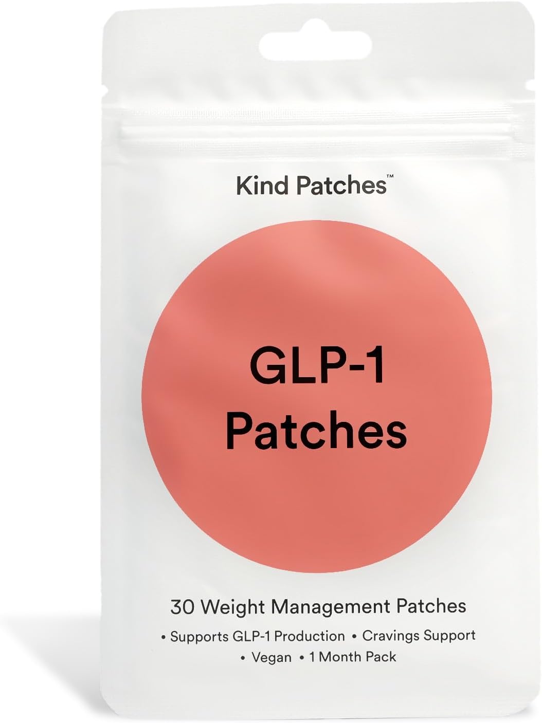 GLP-1 Patches with L Glutamine, Berberine, Chromium, Pomegranate and Cinnamon – 30 Count