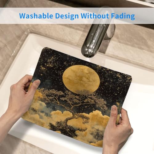 Guuogxan Arbre de Lune Tapis de Souris Portable Mini 30 x 25 cm nm-1021 – vue 5