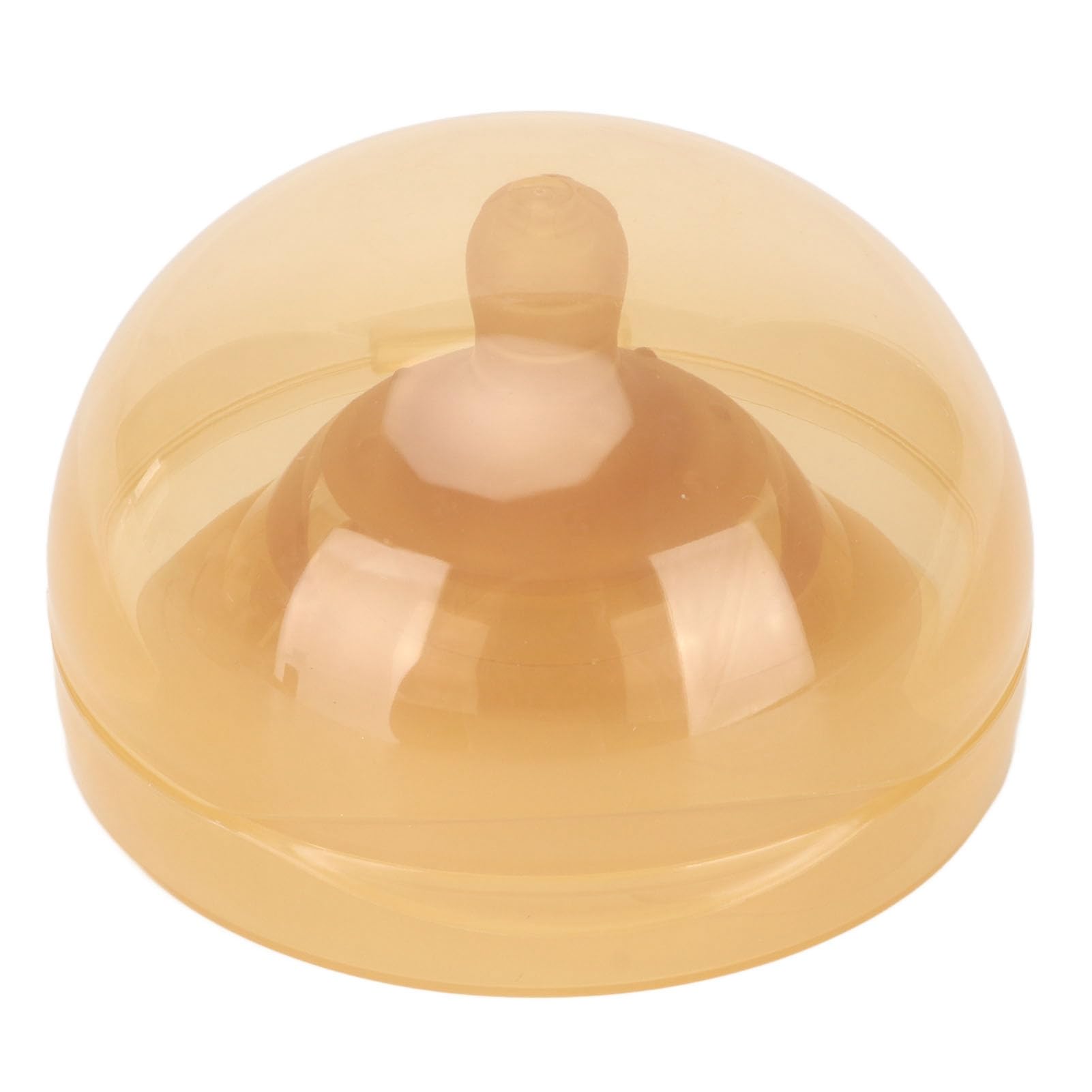 Paracapezzoli in silicone, morbide coperture per l'allattamento adatte alle mamme con capezzoli piatti o introflessi, custodia portatile per un facile trasporto.