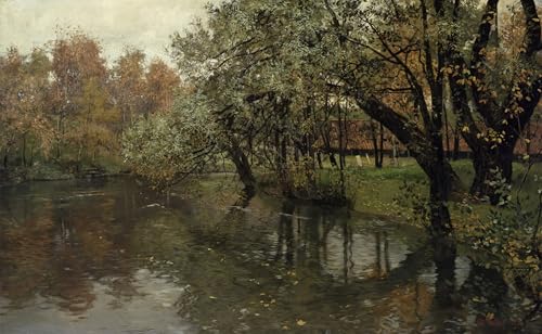 Moderne Art Murale Impression Fritz Thaulow : affiche de qualité supérieure graffiti 60x90cm