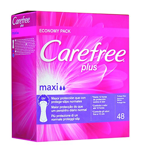 Carefree - Protege Slip Plus Maxi, 48 unidades