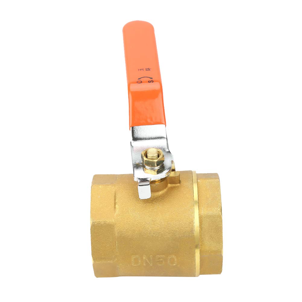 Gonetre 1 válvula de bola de latón DN50 de 2 pulgadas, 1,6 MPa para agua, aceite, gas
