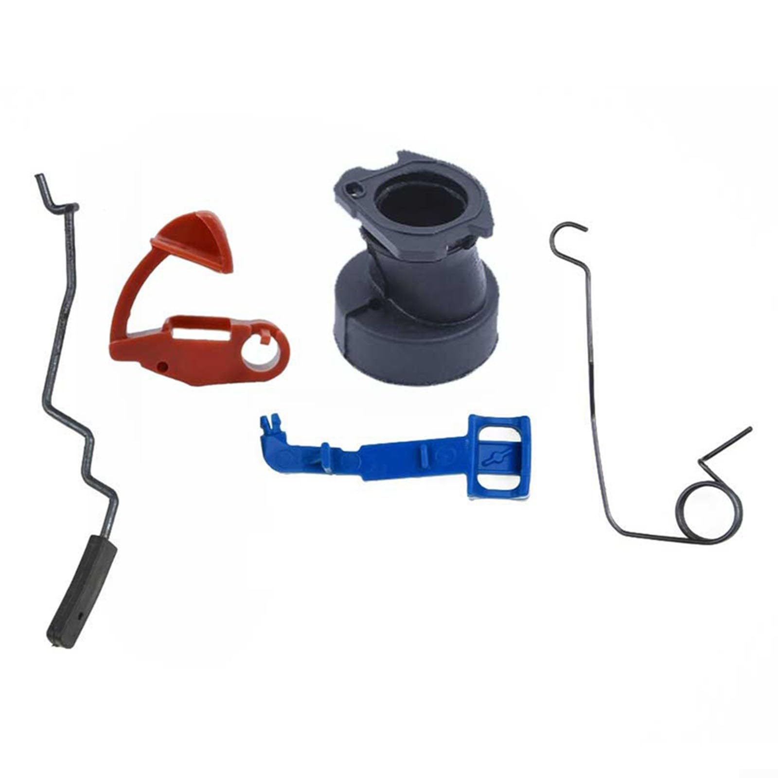 Kit di riparazione per collettore di aspirazione, acceleratore, asta di controllo, kit di riparazione per motosega 340, 345, 346XP, 350, 351, 353, 357, 357XP, 359, set di componenti di