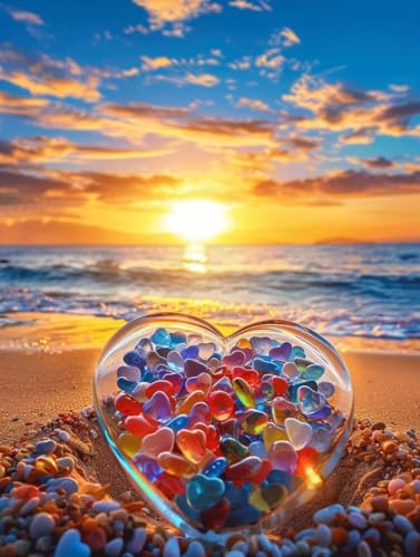 Diamond Painting Adulte Amour 5D avec kit complet de broderie diamant 40x50cm G0-3