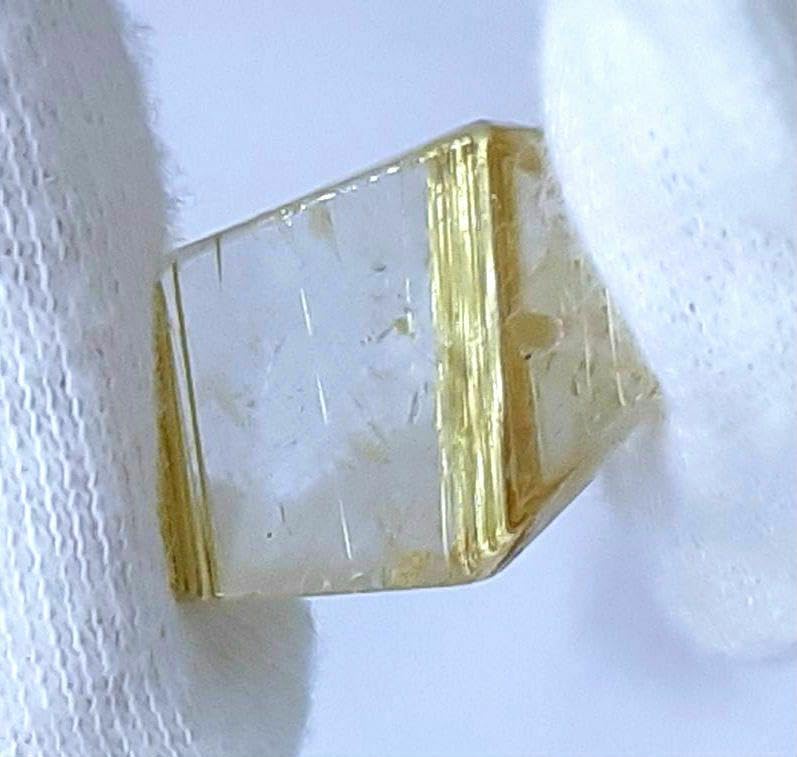 超お買得③タイチン ルチルペンダント トップ穴付フリーフォーム