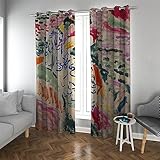 ✾ Large gamme d'applications: nos rideaux offrent un aspect et une sensation luxueux et variés. Il est à la fois moderne et fonctionnel, à la fois pour protéger votre vie privée et embellir votre chambre, en ajoutant une touche de design.les sont parfaits pour les La fenêtre pour les enfants, les tout - petits,les adolescents, les femmes, les jeunes hommes, les salons, les Chambres, les salles à manger, les pépinières.