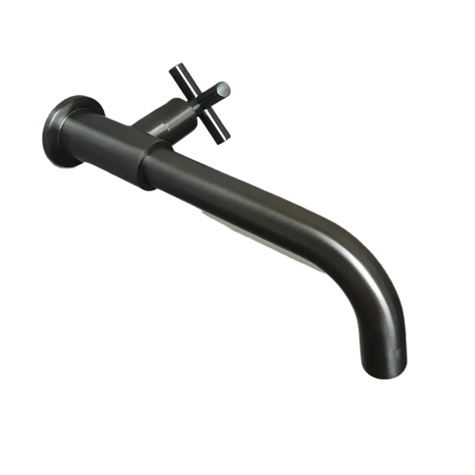 Garden Taps Outdoor Garden Wash Faucet Wall Mount Sink Cold Water Tap Solid Brass Bathroom Hardware(Grey)