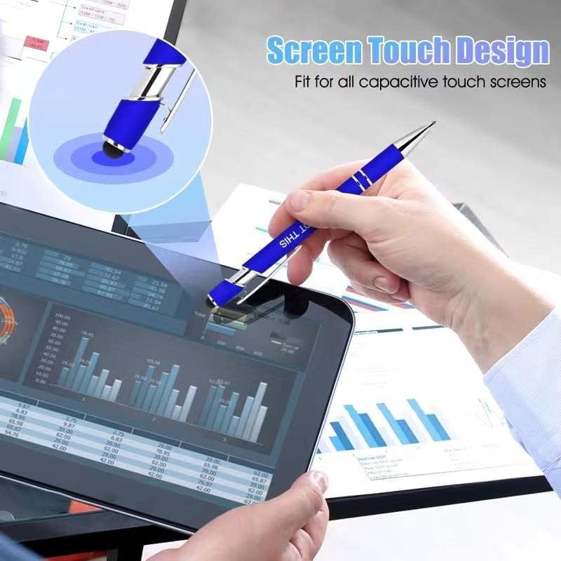 Miniatura 6 de 100 bolígrafos inspiradores a granel, bolígrafo motivacional con punta de lápiz capacitivo, bolígrafos de tinta divertidos, regalos inspiradores a