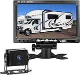 USO EN M¨²LTIPLES OCASIONES: El rango de voltaje admitido es DC12-24V, adecuado para monitoreo de puertas de autobuses, monitoreo de autobuses / minibuses / turismos, monitoreo de edificios, monitoreo de barcos, monitoreo de marcha atr¨s, etc. Tus necesidades.