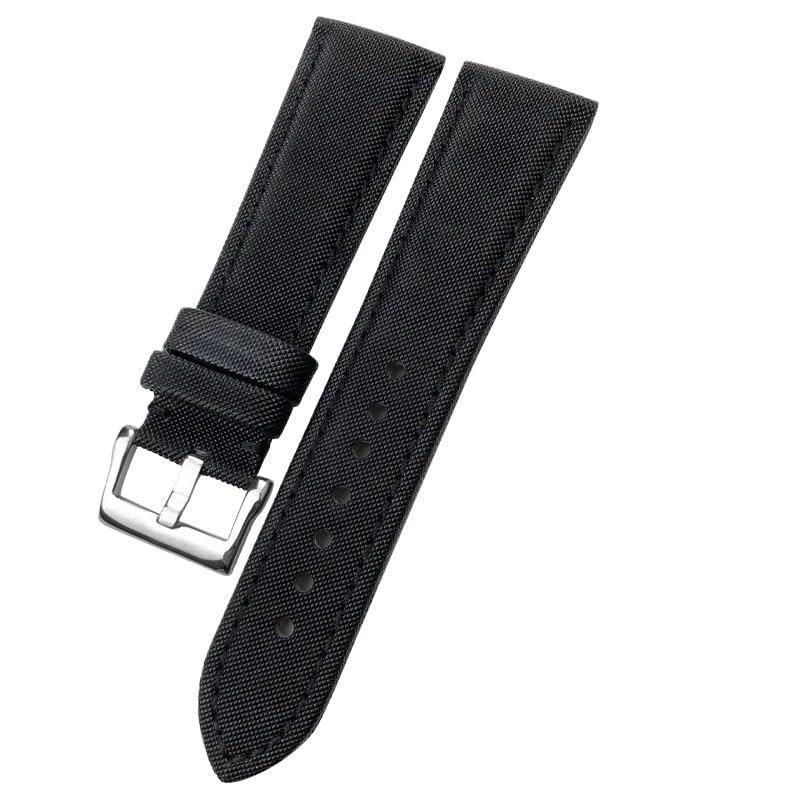 Bracelet montre nylon 23mm Blancpain Fifty Fathoms 5015 toile