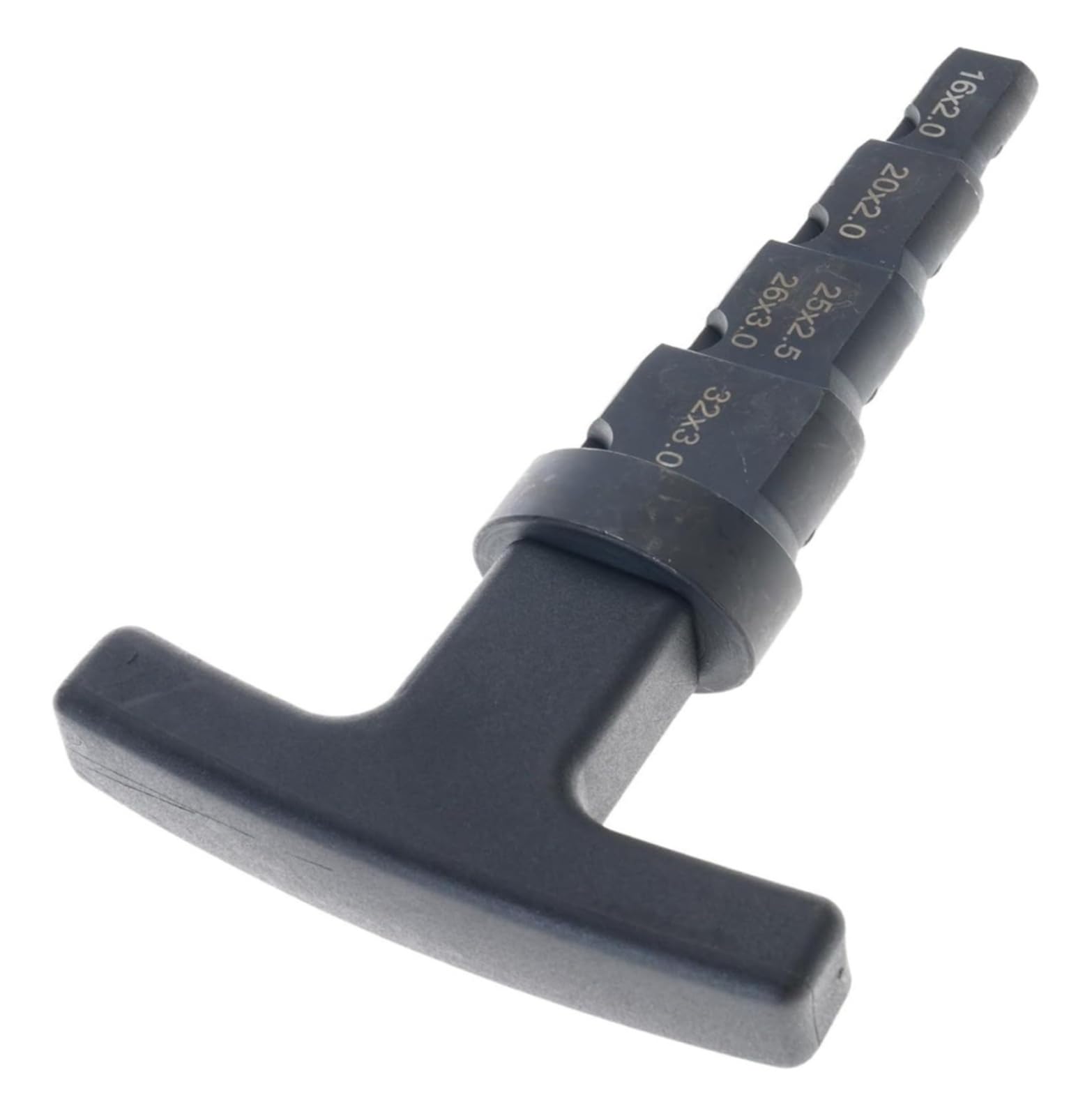 Herramienta de desbarbado de tuberías 4 en 1, escariador de calibración multicapa, herramienta de chaflán interno de 16/32mm, trinquete de fontanería for tuberías