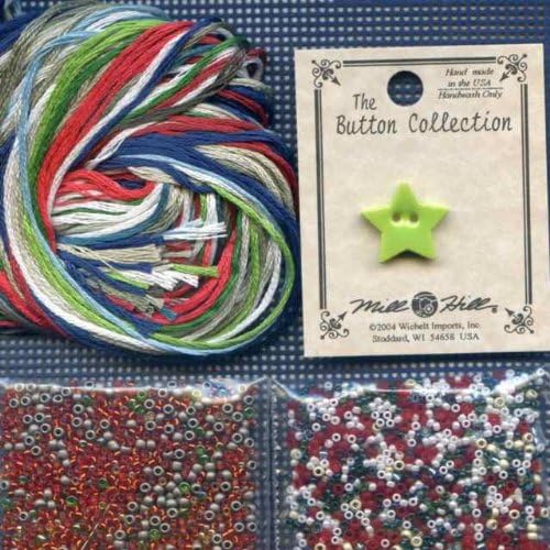 Image of Who Trio - Beaded Cross Stitch Kit MH143306 - Buttons & Beads 2013 Winter