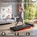 HomeFitnessCode Laufband Walking Pad mit Neigung 8KMH für Zuhause Schwarz