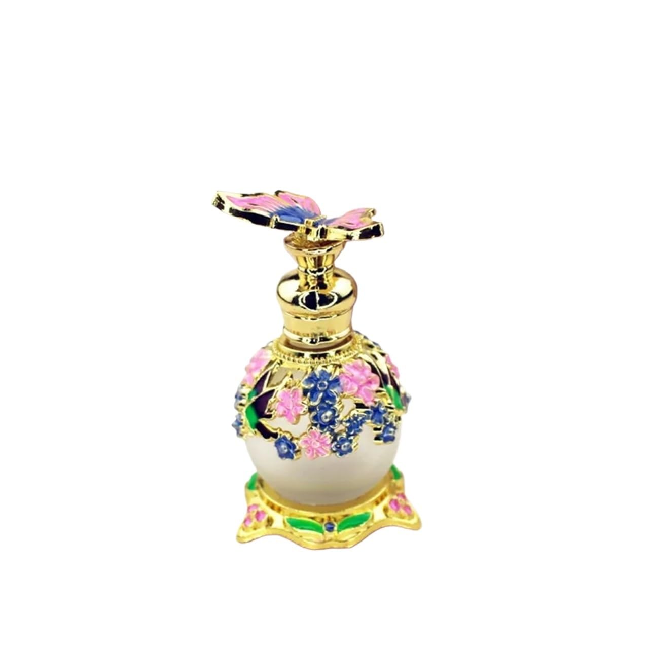 Rozpylacz do perfum, Perfume Atomizer 15ml Metal Glass Bottle Multicolor(Purple)