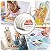 Limsougle White Artist Tape, Art Masking Tape, Medium Tack Acid-Free Artists Tape, Pack of 4 Rolls, 1 Inch x 165 Feet, for Watercolor Painting, Canvas, Crayon Drawing and Other Drafting Art.
