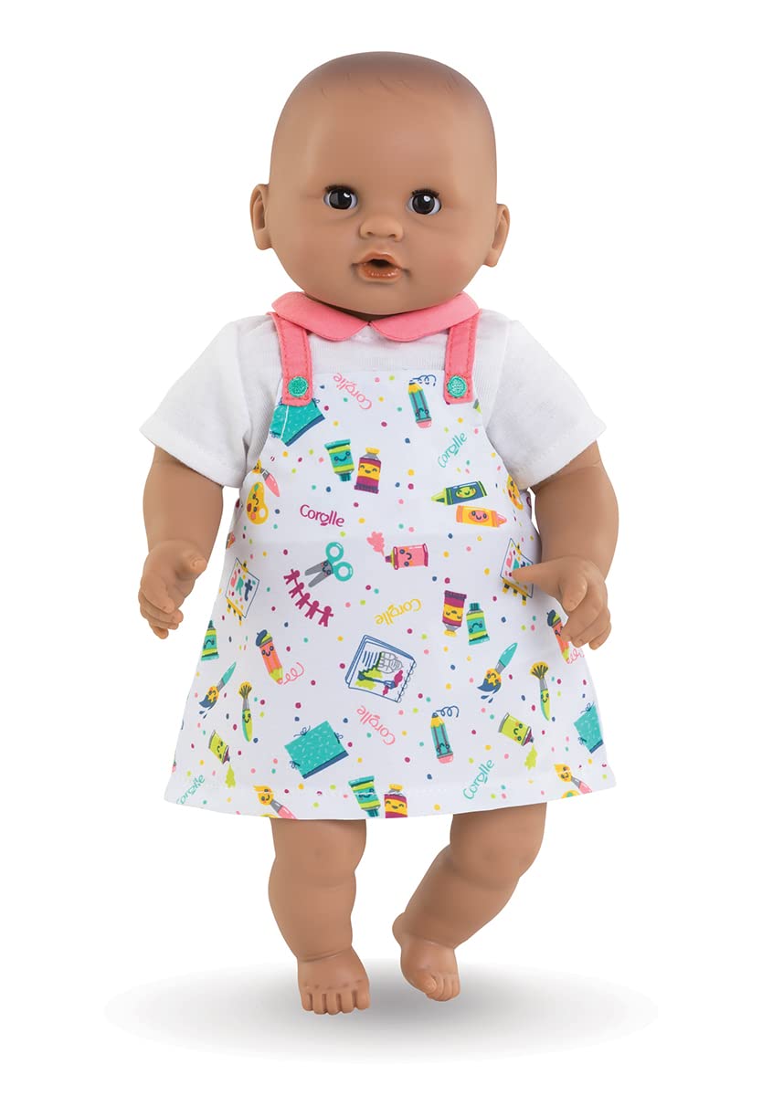 Corolle Little Artist Dress Baby Doll Outfit – Premium Mon Premier Poupon Baby Doll Vestiti e Accessori per Bambole da 30,5 cm