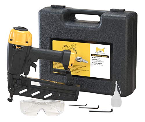 HBT HBT64P 16 Gauge Finish Nailer with Magnesium Housing, Straight Finish Nail Gun