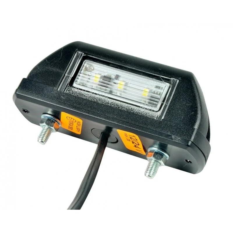 Lot 2 Feux De Plaque Immatriculation LED - Compatible Logan 2, Sandero 2, Clio 3 4, Kadjar, Kangoo Etc - 8200480127