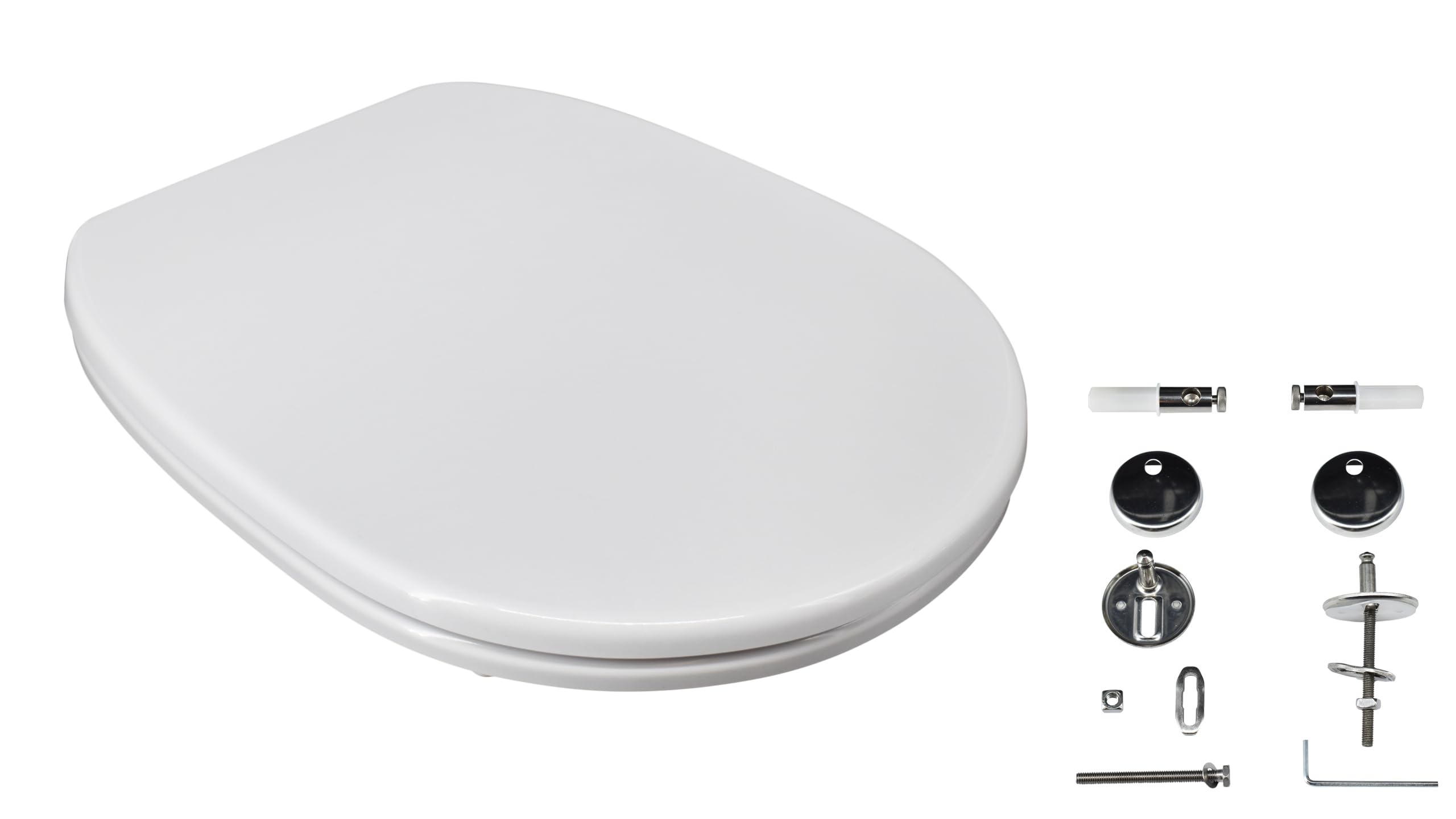 Sì sedileria higiénico Cesame Sintesi C Asiento Inodoro Dedicato, blanco
