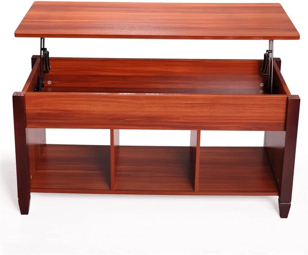 Wood Lift Top Coffee Table Coffee Table Furniture Coffee Table for Living Room