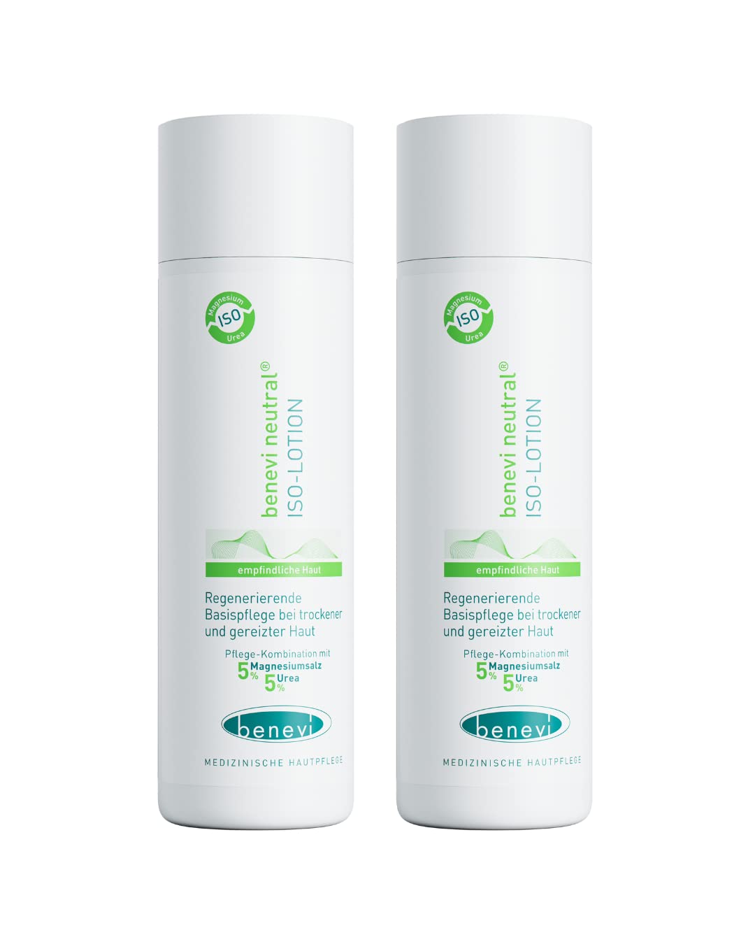 benevi neutral ISO-Lotion 200ml. Bodylotion für sehr trockene, rissige, empfindliche, juckende und schuppende Haut, hinterlässt angenehmen, pflegenden Schutzfilm.