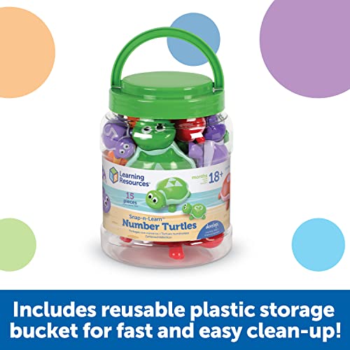 Tortues numérotées Snap-n-Learn Learning Resources pour tri - 4