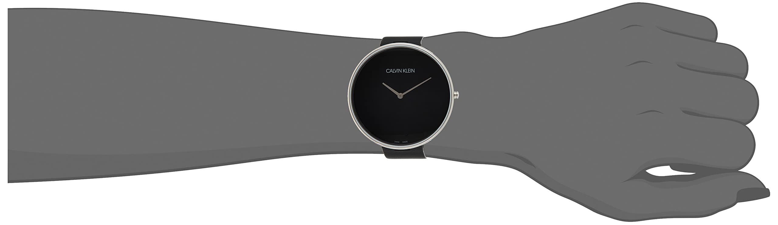 Calvin Klein Womens Analogue Quartz Watch With Leather Strap