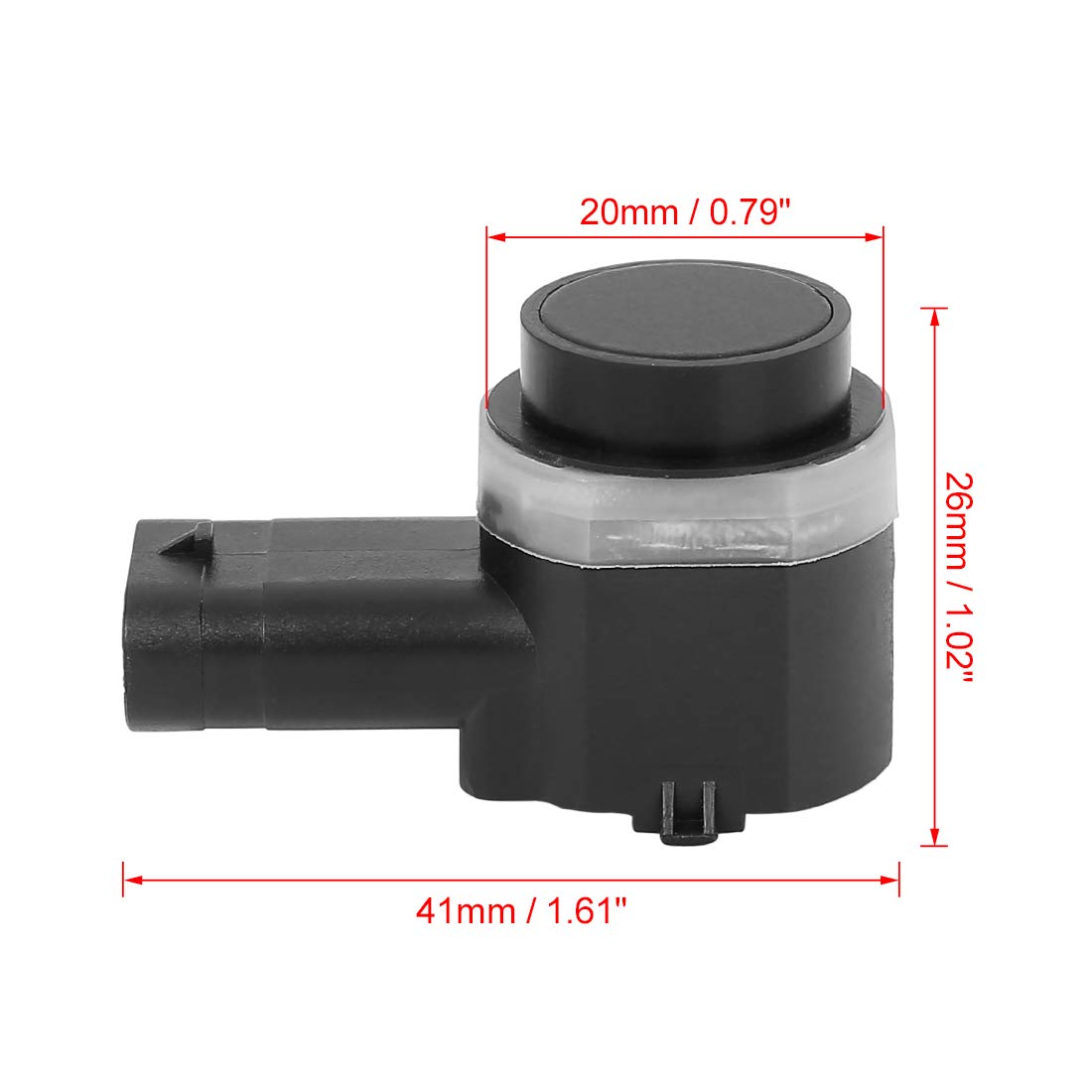 X AUTOHAUX 31341637 Car Bumper PDC Reverse Backup Parking Assist Sensor for Volvo C30 C70 S60 S80 V70 XC70 XC90