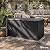 YITAHOME XXL 300 Gallon Extra Large Outdoor Deck Box, Lockable Resin Double-Wall Storage Box and Waterproof Patio Furniture Bin for Garden Tools & Pool Accessories, Black