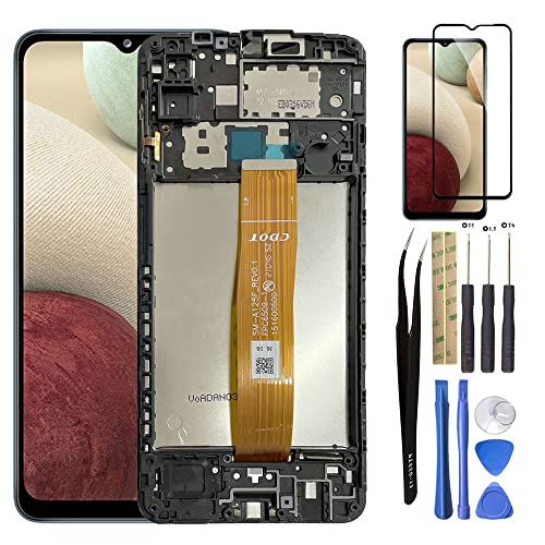HQB-STAR LCD Display Touch Screen Digitizer Assembly Replacement for Samsung Galaxy A12 6.5