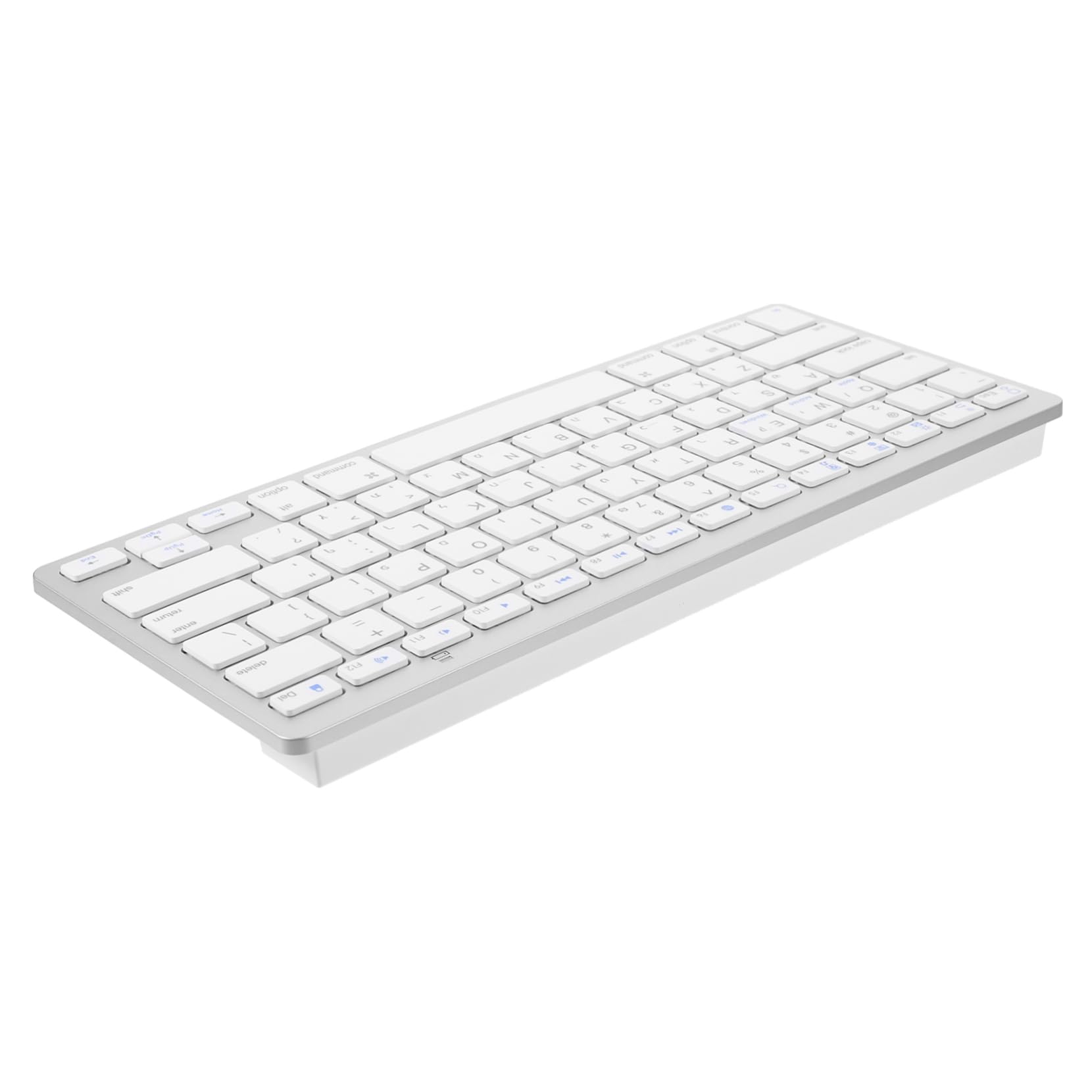 Amazon | PHENOFICE 薄型ワイヤレスキーボード 白色 ABS素材