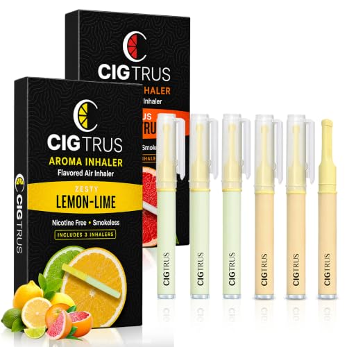 Cigtrus – Grapefruit & Lemon Lime – 6-Piece Set