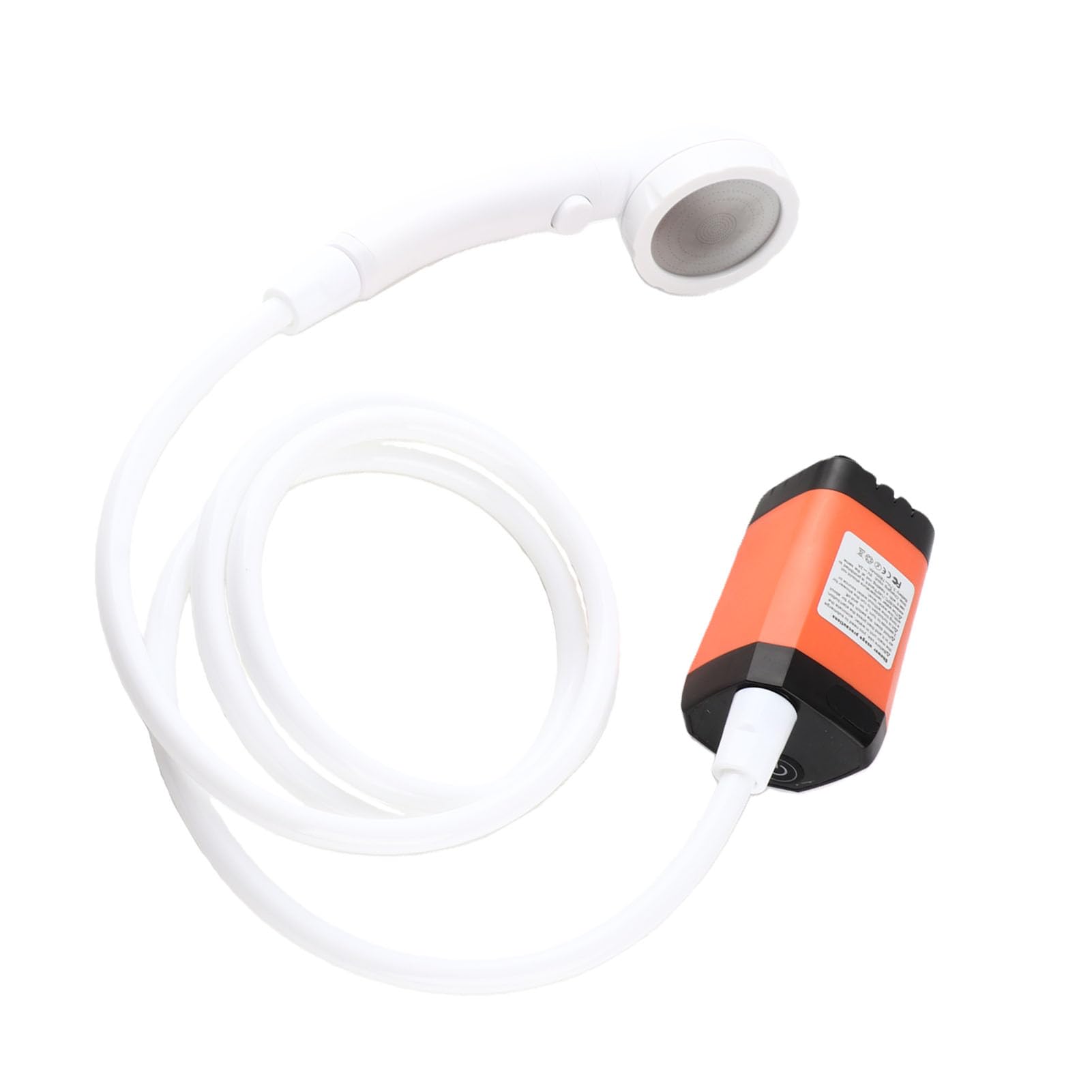 Alomejor Doccia Portatile Ricaricabile con Display Temperatura, Shower