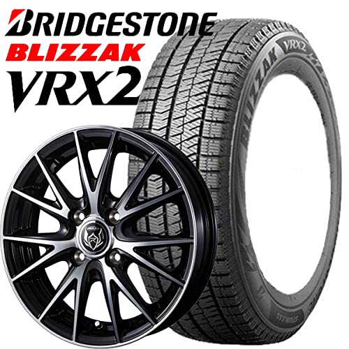 ブリヂストンVRX2 155/65/R14スタッドレスアルミホイールセット送料込 Amazon.co.jp: 2本セット 14インチ スタッドレスタイヤ