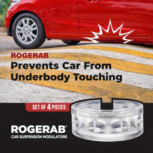 Image of ROGER Rogerab For BMW 320I (4 Pcs) Patented, ARAI Tested Car Comfort Enhancer For Reduced Road Jerks & Better Driving Comfort