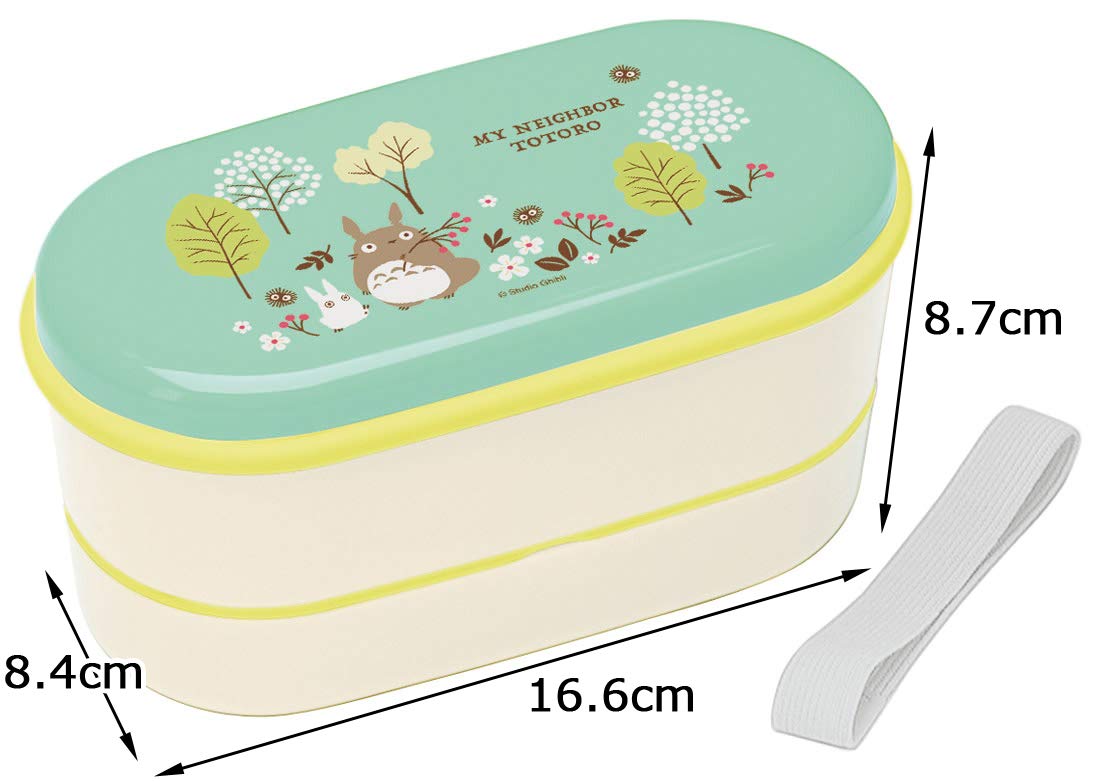 Amazon.co.jp: スケーター (skater) 小判型 2段ランチボックス