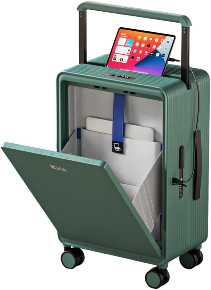 [SIGNORMOTO] スーツケース キャリーケース キャリーバッグ 機内持ち込みOK 小型 カップホルダー付き 隠しフック機能