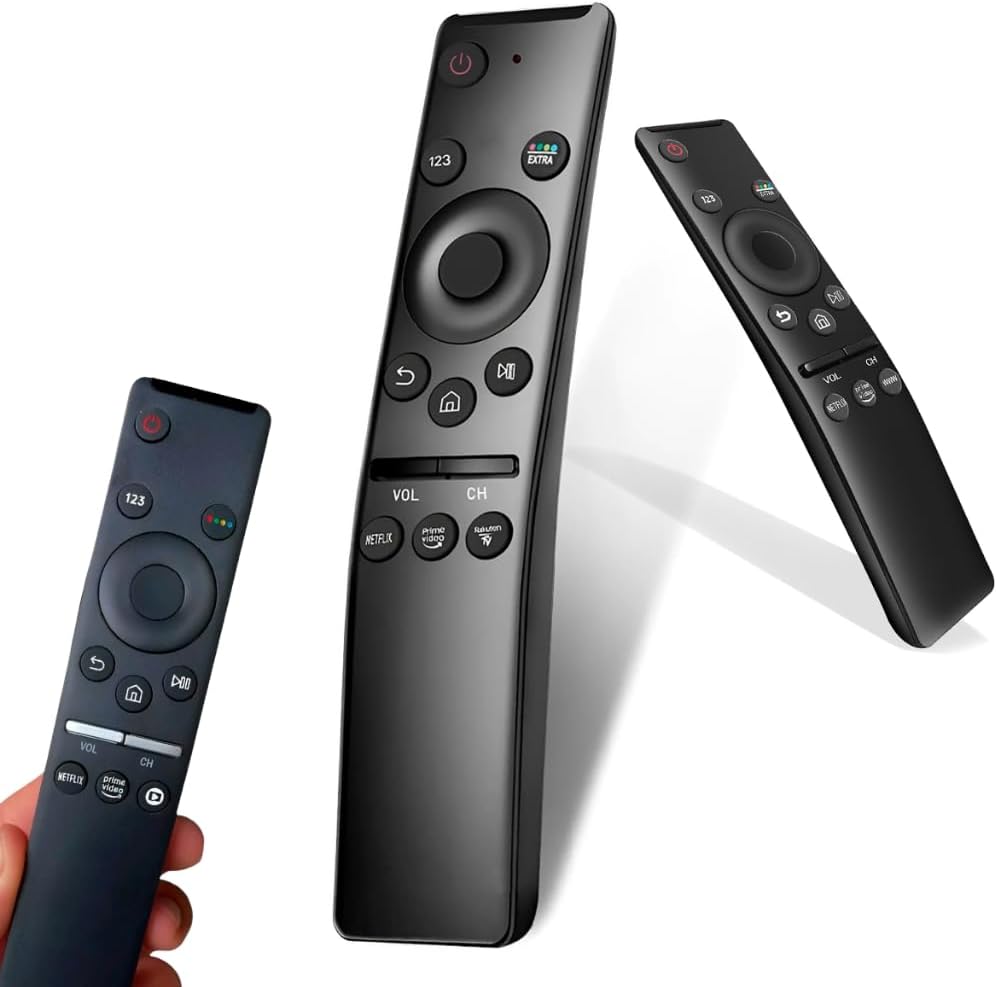 Controle Remoto para Smart TVs 4K com Botões de Atalho de Streaming - Compatível com Modelos Samsung