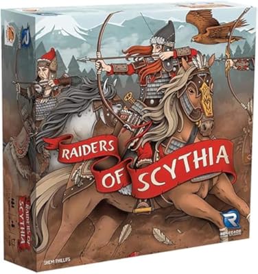 Renegade Game Studio, Raiders of Scythia, Board Game, Ages 12+, 1-4 Players, 60-80 Minutes Playing Time, Multicolor | Ya disponible en tu tienda friki favorita! En mundofriki.es!