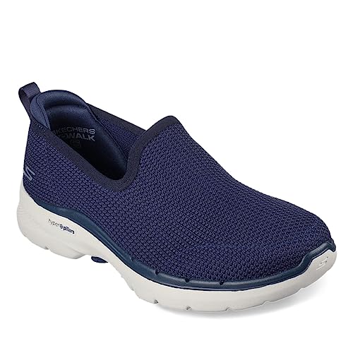 Skechers Skechers Women's Go Walk 6 - Clear Virtue, Navy, 7.5