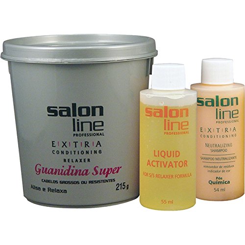 Amazon Com Linha Transformacao Guanidina Salon Line Extra Conditioning Relaxer Forte 215 Gr Salon Line Transformation Guanidine Collection Extra Conditioning Relaxer Forte Net 7 58 Oz Beauty Personal Care