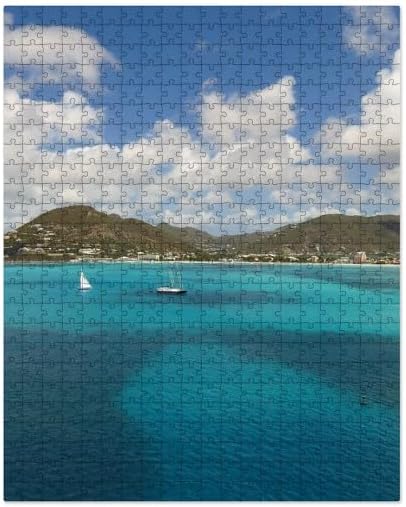 CafePress St. Martin/St. Maarten Large Puzzle, 520 pcs.