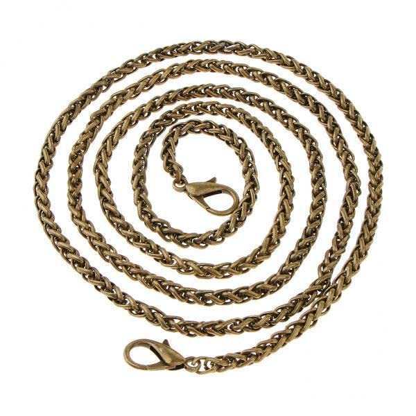 Bnf® 3x120cm Twist Metal Chain Handbag Purse Strap DIY Bag Accessories Bronze Clothing, Shoes & Accessories | Womens Handbags & Bags | Handbag Accessories-image-8