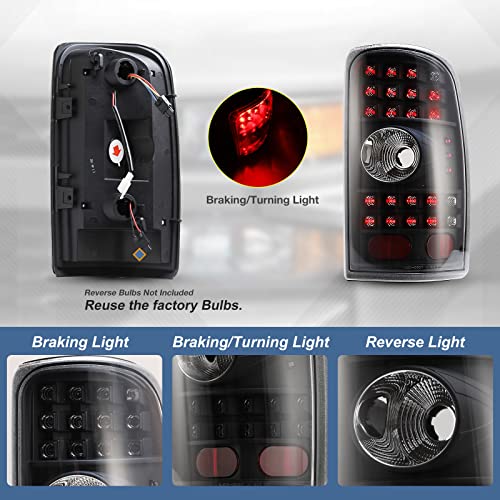 AUTOWIKI LED Tail Lights Fit for 2000-2006 Chevy Suburban/Tahoe/GMC Yukon by AUTOWIKI - Used condition - Image 5