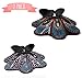 Hair Barrette Hand Painted Hair Clips. Styling for Women and Girls. This Attractive Hair Accessory can be used as a Ponytail Holder or a Hair Grip. for Thick & Thin Hair. 2 Pcs Uniquely Hand Crafted