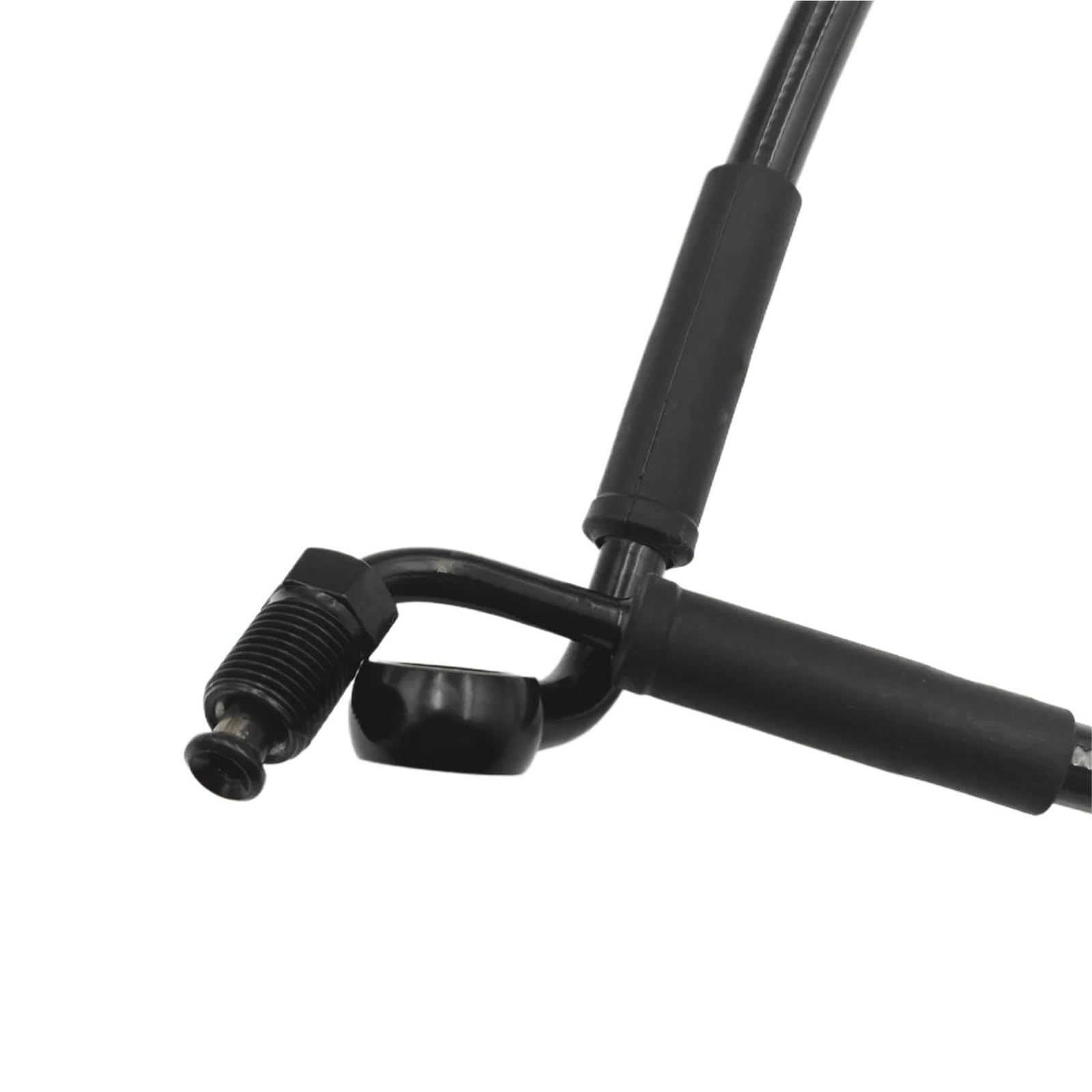 Zestaw naprawczy linek hamulcowych Do Harleya, Davidsona Softail FLDE Fat Boy 114 FLFB S Slim FLSL Sport Glide FLSB Przedni górny przewód hamulcowy 2018(Black Plus 10 Inch)
