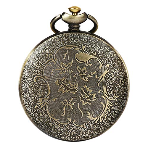 Brújula de bolsillo estilo vintage con cadena miniatura 4